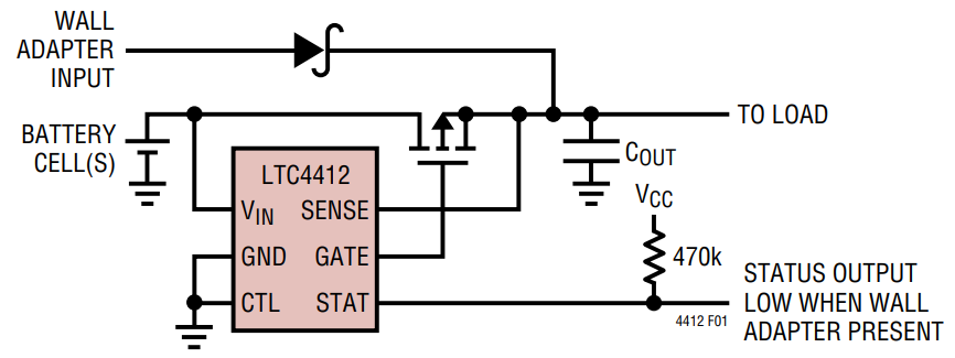 LTC4412ES6 WTRPBF